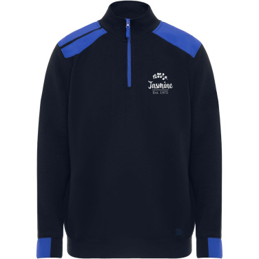 Logotrade promotional gift image of: Maverick 280 g/m2 men's half zip sweater