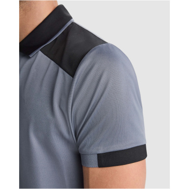 Logo trade promotional items image of: Samurai 160 g/m2 unisex antibacterial short sleeve polo 