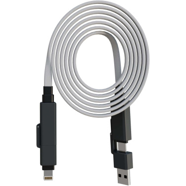 Logo trade promotional gifts image of: SCX.design C58 60W magnetic flat charging cable