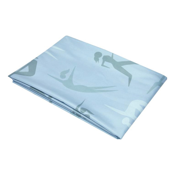 Logo trade advertising products image of: Daisy sublimation microfiber towel 70x140 cm