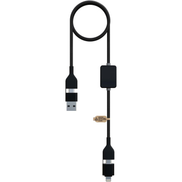 Logotrade business gift image of: SCX.design C32 60W switch charging cable with light-up logo