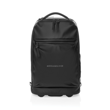 Logo trade advertising products image of: Swiss Peak OSLO RCS Wheeled Duffel backpack