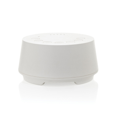 Logotrade advertising products photo of: Flora RCS recycled plastic white noise speaker