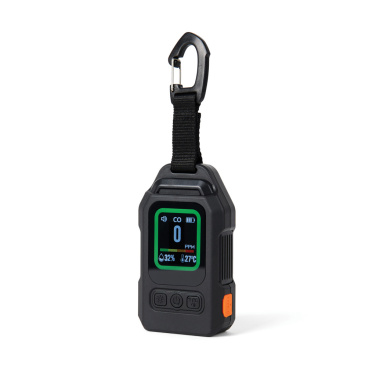 Logo trade promotional merchandise picture of: Nordic Drift Everest Portable CO detector alarm with LED