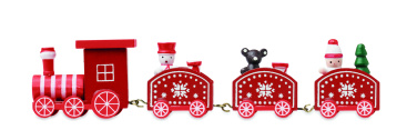 Logo trade advertising products picture of: Wooden Christmas train