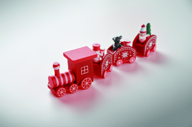 Logotrade promotional gift picture of: Wooden Christmas train