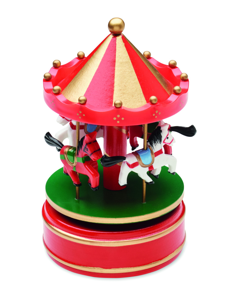 Logo trade promotional products image of: Mini carousel music box