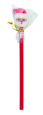Logo trade corporate gifts picture of: Christmas pencil with eraser