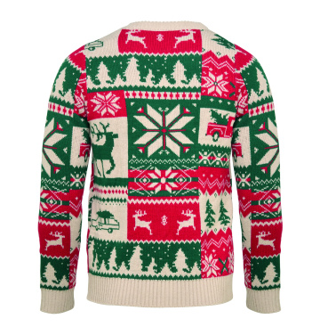 Logo trade promotional items image of: Christmas knitted sweater S-M