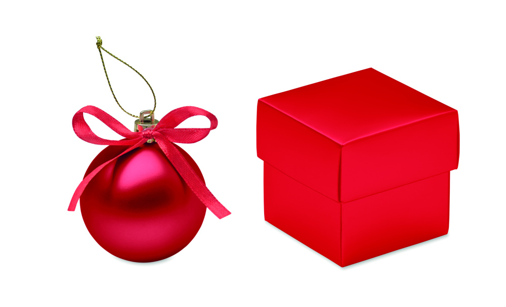 Logotrade advertising product image of: Christmas bauble gift box