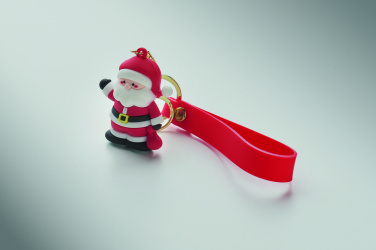 Logotrade promotional merchandise picture of: Santa keyring bag charm