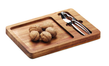 Logotrade promotional gift picture of: Acacia nut cracker set