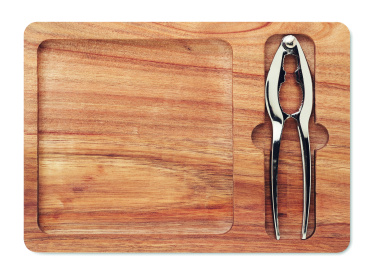 Logotrade promotional merchandise photo of: Acacia nut cracker set