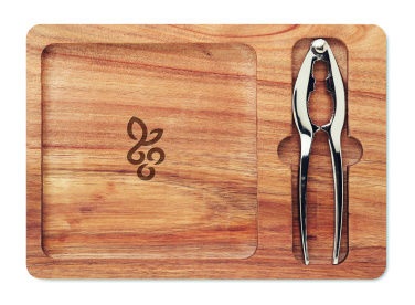 Logotrade promotional product picture of: Acacia nut cracker set