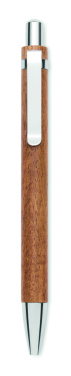 Logotrade corporate gift image of: Acacia wood ball pen
