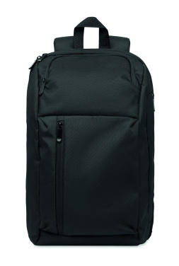 Logotrade promotional item picture of: 15" RPET laptop backpack 15L
