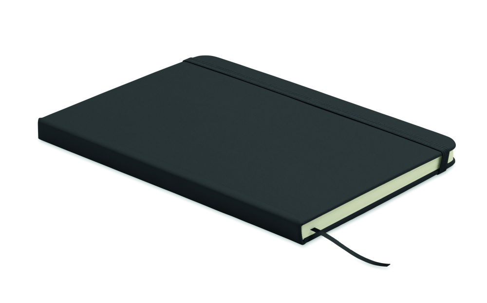 Logo trade promotional item photo of: A5 recycled PU notebook