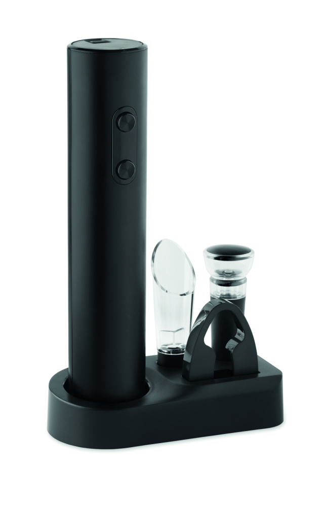 Logo trade advertising products picture of: Electric wine opener set