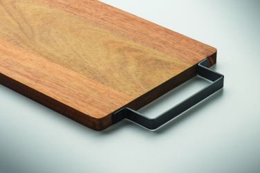 Logotrade promotional item picture of: Acacia board with steel handle