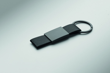 Logotrade business gift image of: Ball pen & PU Keyring set