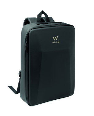 Logotrade corporate gift image of: 15" hard shell RPET backpack