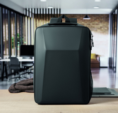 Logotrade promotional item image of: 15" hard shell RPET backpack