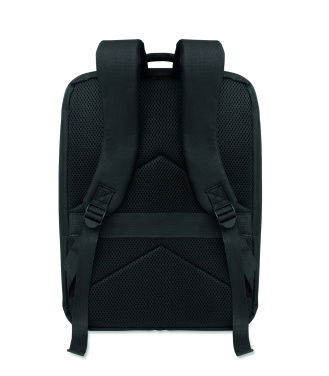 Logotrade promotional giveaway image of: RPET backpack w/vacuum bag 18L