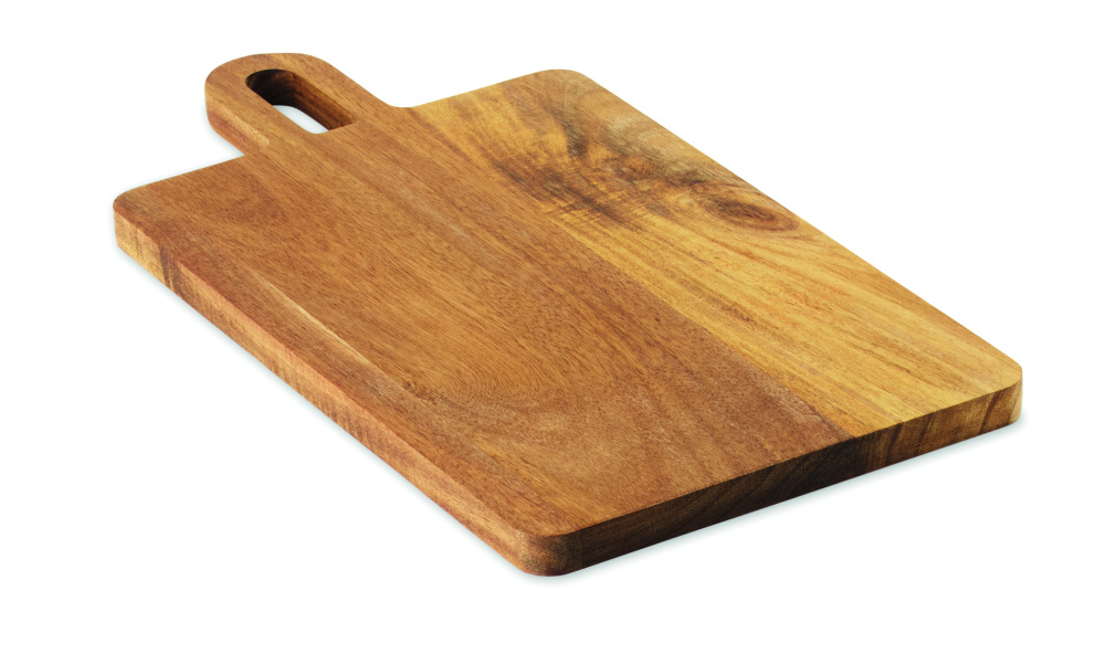 Logo trade business gift photo of: Acacia cutting & serving board