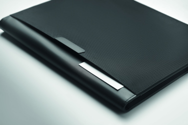 Logo trade corporate gifts image of: A4 portfolio with notepad