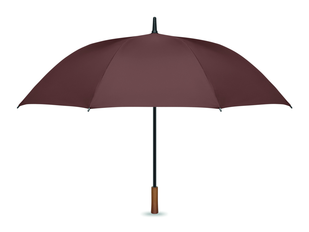 Logotrade advertising product picture of: 27" auto umbrella wood handle
