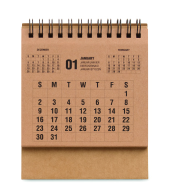 Logotrade promotional items photo of: 4-year desktop calendar