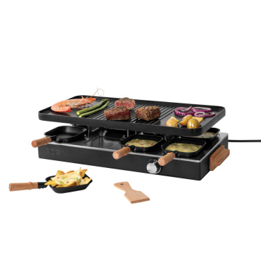 Logo trade promotional products picture of: BOSKA Raclette Gourmet Party, 8 Person (EU Type F)