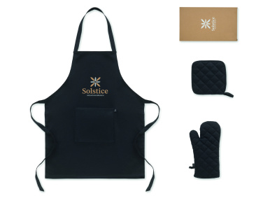 Logo trade advertising products image of: Recycled cotton kitchen set