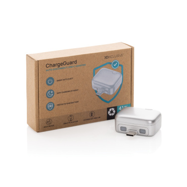 Logotrade corporate gift image of: ChargeGuard RCS Auto-Disconnect USB-C Adapter