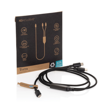 Logo trade corporate gifts image of: Terra 100W RCS Dual USB C output cable