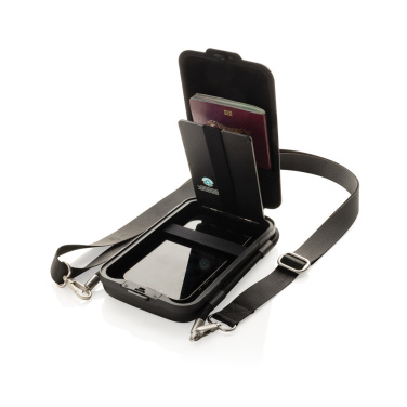 Logotrade promotional items photo of: Swiss Peak OSLO RCS Hardshell mobile protection travel pouch