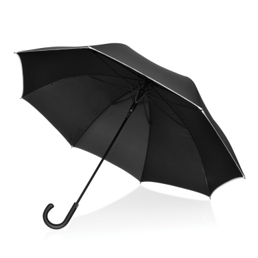 Logo trade promotional products image of: Swiss Peak OSLO 30'' AWARE™ 50UV auto open umbrella