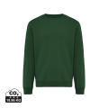 IQONIQ Torla recycled cotton crew neck, forest green