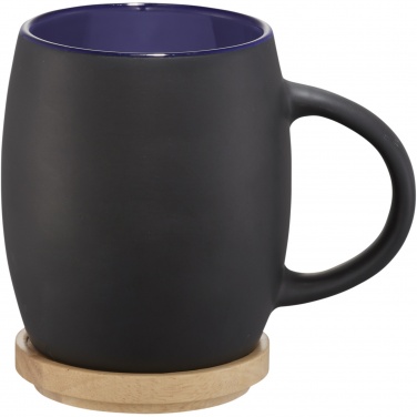 Logotrade meened pilt: Kolde 400 ml keraamiline kruus puidust alusega