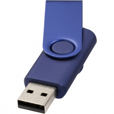 Logo trade meene pilt: Pööratav metallist 4 GB USB-mälupulk