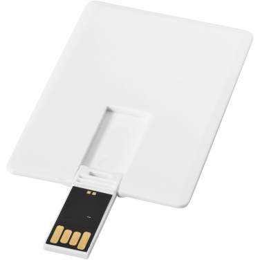 Logo trade firmakingituse pilt: Õhuke kaardikujuline 2GB USB-mälupulk