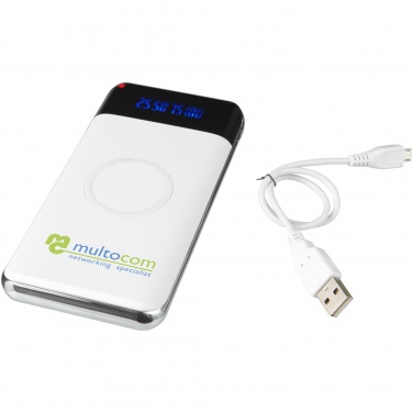 Logotrade firmakingid pilt: Pidev 10 000 mAh juhtmevaba toitepank LED-iga