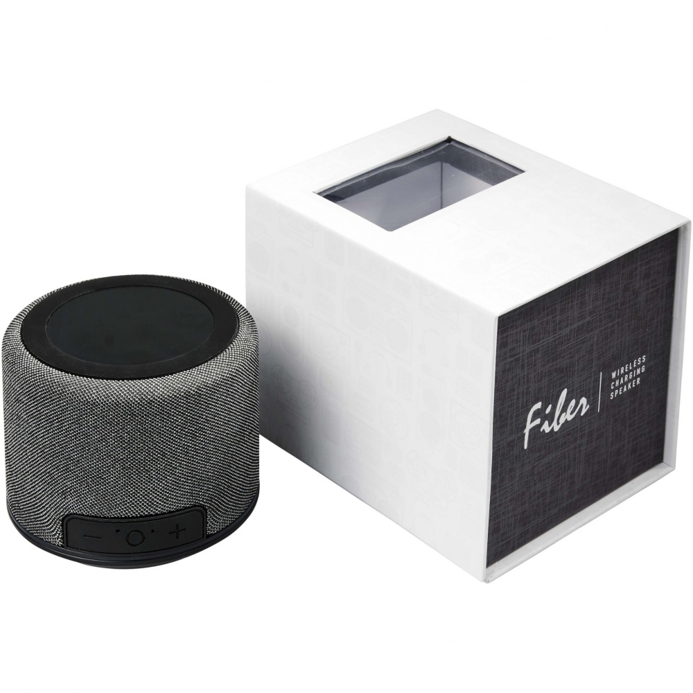 Logo trade ärikingituse pilt: Fiber 3W juhtmevaba laadimisega Bluetooth® kõlar