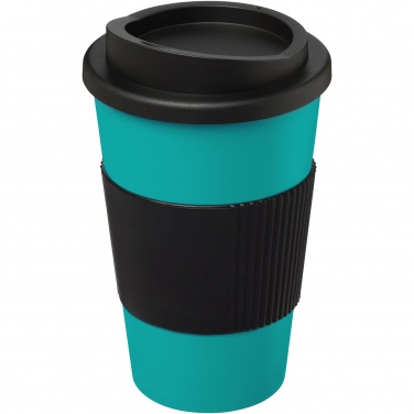 Logotrade reklaamtoote foto: Americano® 350 ml silikoonist võruga kohvitops
