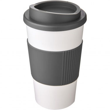 Logo trade reklaamkingid foto: Americano® 350 ml silikoonist võruga kohvitops
