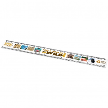 Logotrade meened pilt: Refari 30 cm taaskasutatud plastikust joonlaud