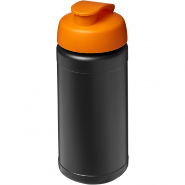 Logotrade reklaamkingituse foto: Baseline 500 ml ümbertöödeldud spordipudel koos keeratava kaanega