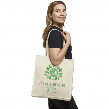Logo trade firmakingi pilt: Odessa 220 g/m² taaskasutatud kandekott