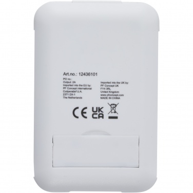 Logo trade reklaamkingituse pilt: Nutikas taaskasutatud plastist moodullaadimiskaabel telefonihoidikuga