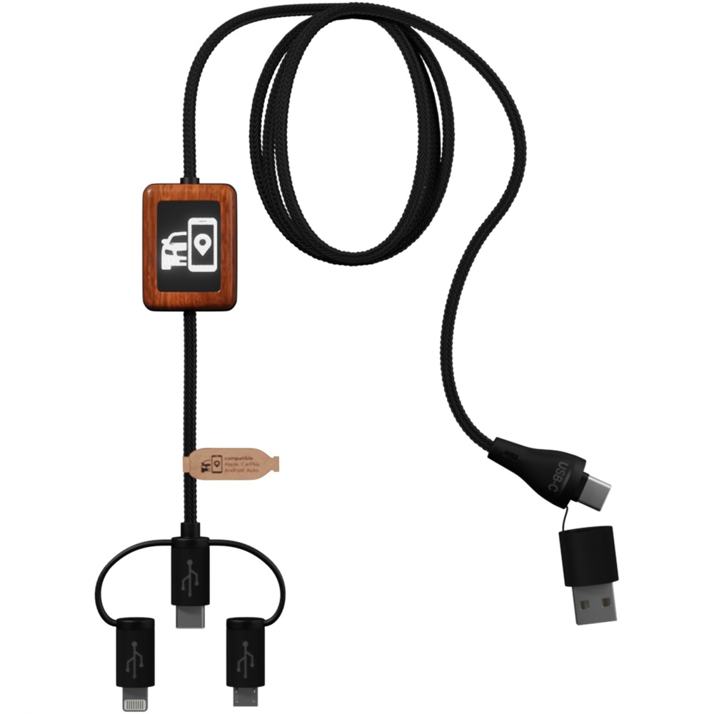 Logotrade firmakingituse foto: SCX.design C46 5-in-1 CarPlay kaabel